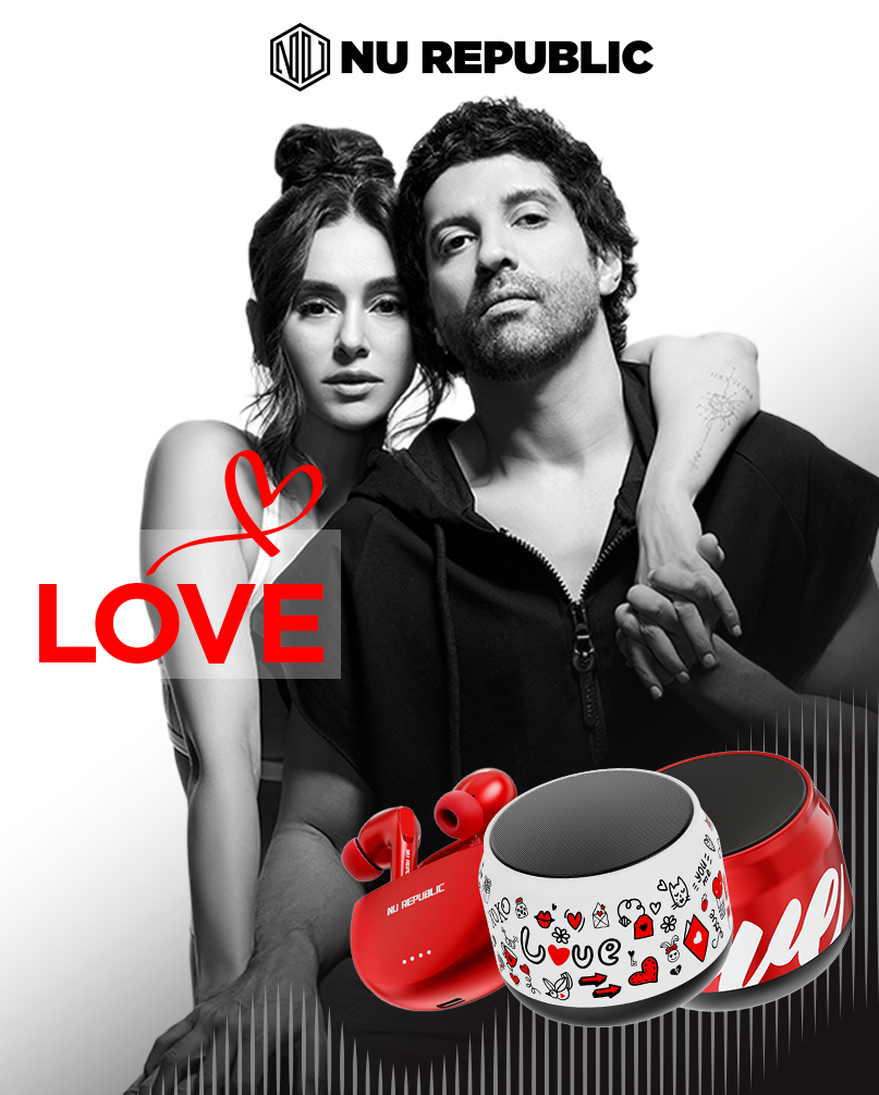 Nu Republic? brings Valentine?s gifting to life with sound, style, and speed?exclusively on Blinkit. #nucodeofcool