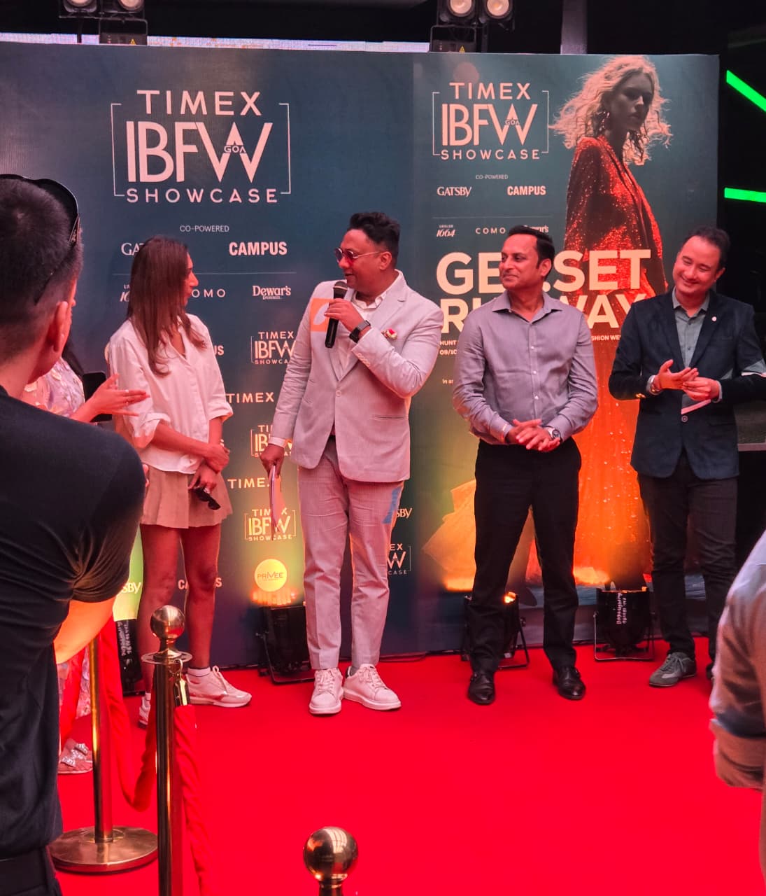 Celebrating fashion, creativity, and craftsmanship on the red carpet at Timex IBFW Showcase