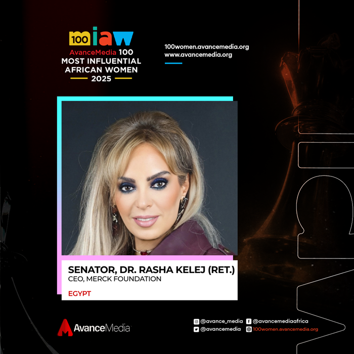 Dr Rasha Kelej named as One of the 100 Most Influential African Women 2025