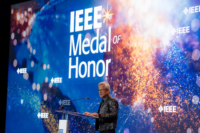 NVIDIA CEO Jensen Huang Awarded 2026 IEEE Medal of Honor