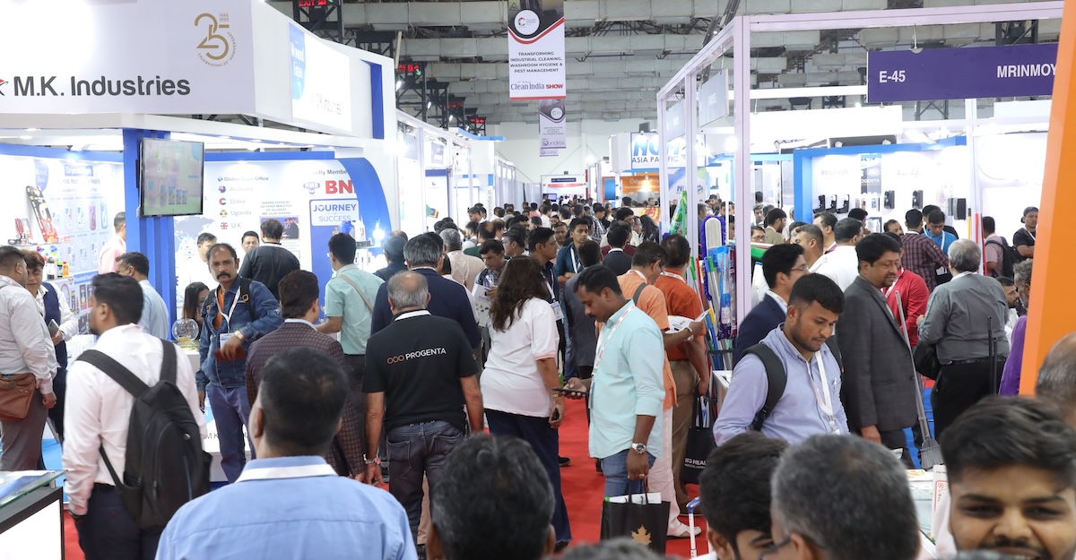 Clean India Show & Laundrex India will be held from 26 ? 28 November 2025 at Bombay Exhibition Centre, Mumbai