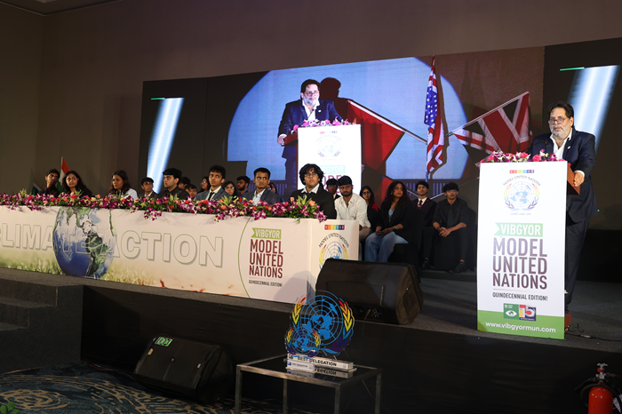 VIBGYOR Group of Schools Hosts 15th Edition of Model United Nations, Igniting Youth Leadership on Climate Action