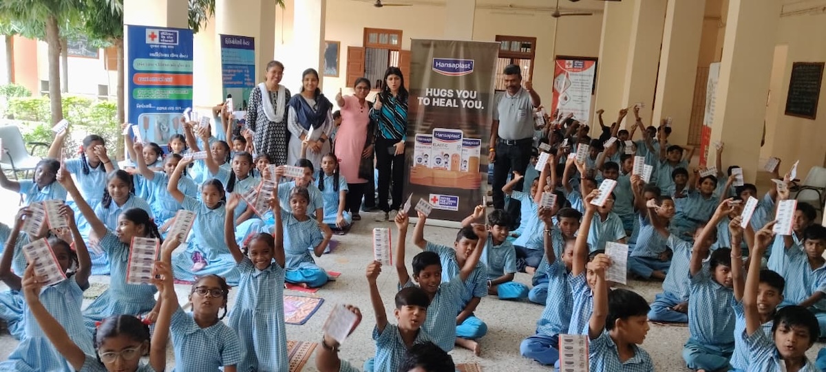 Hansaplast strengthens first-aid preparedness through partnership with Indian Red Cross Society, empowering 75,000 students with lifesaving skills.
