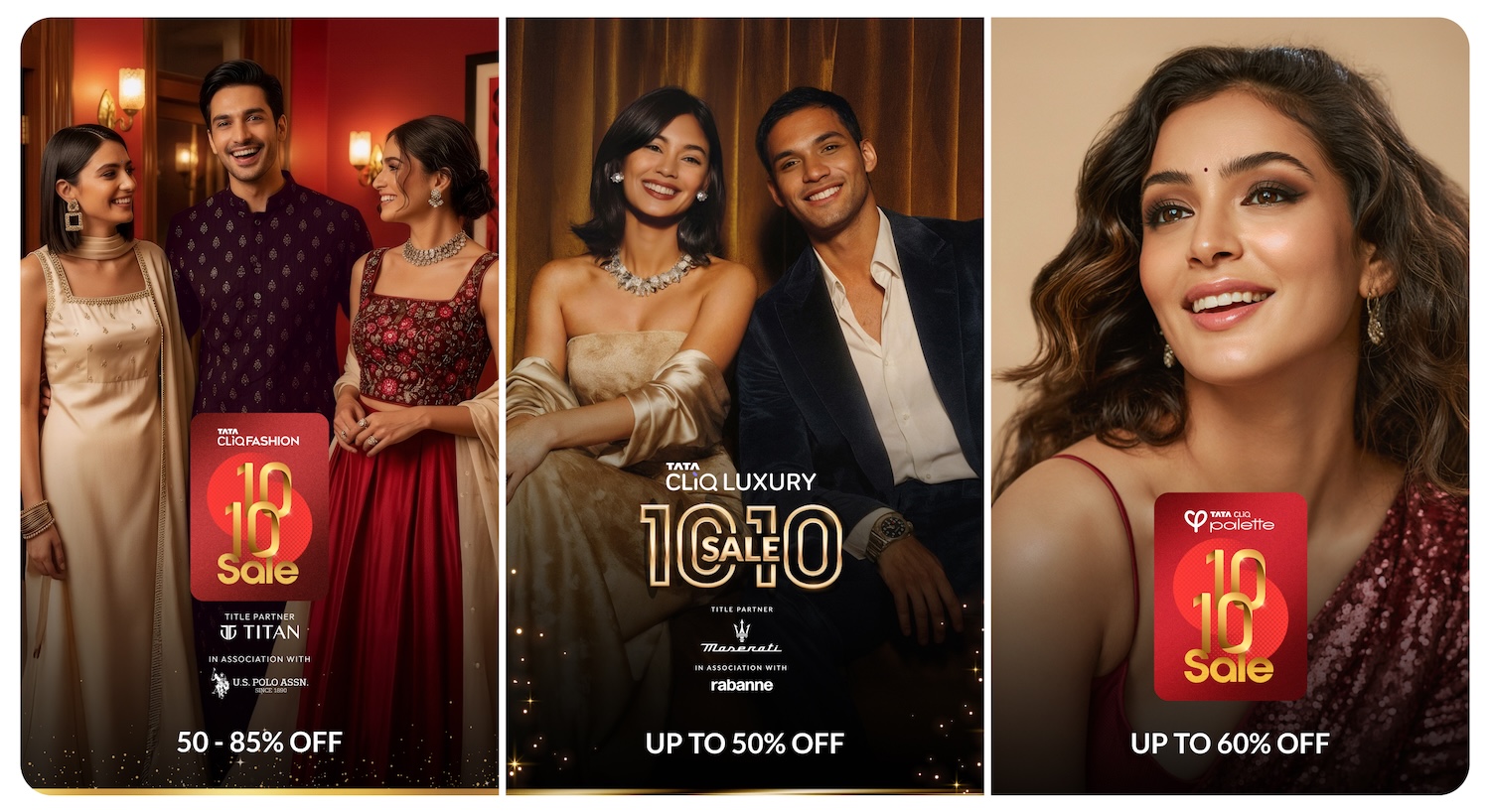 Tata CLiQ?s flagship festive sale, 10/10?made for 10/10 celebrations
