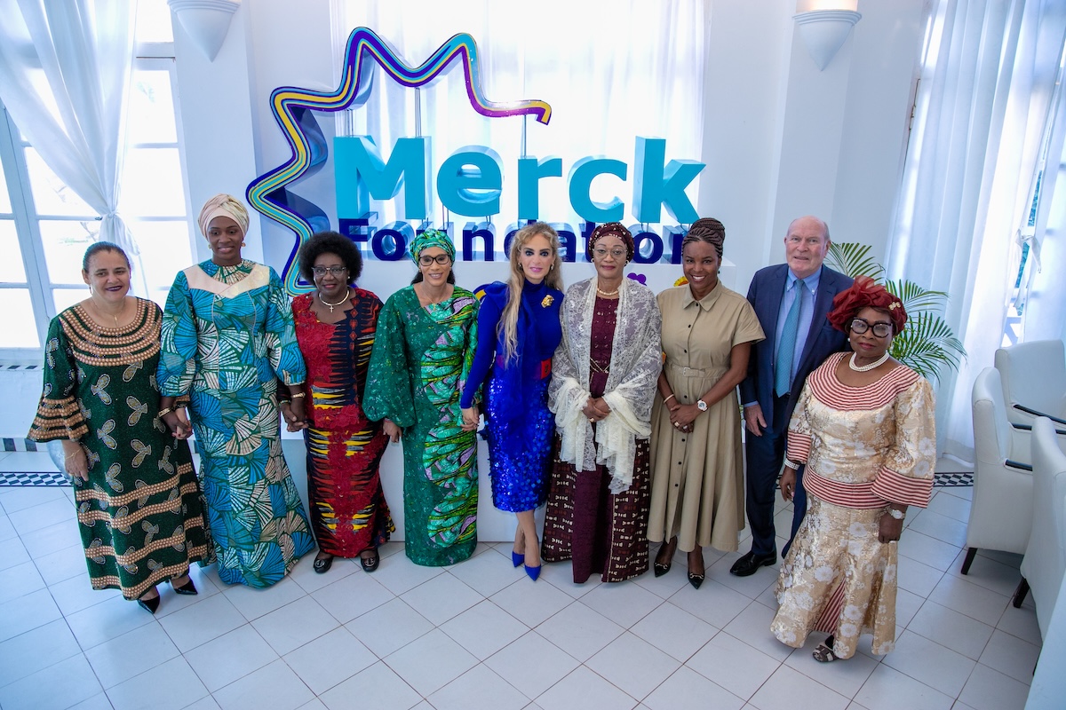 Merck Foundation Chairman and CEO with African First Ladies during their Africa Asia Luminary 2025