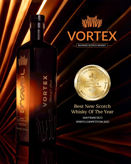 D'YAVOL Vortex Named Best New Scotch Whisky of the Year at San Francisco Spirits Competition 2025