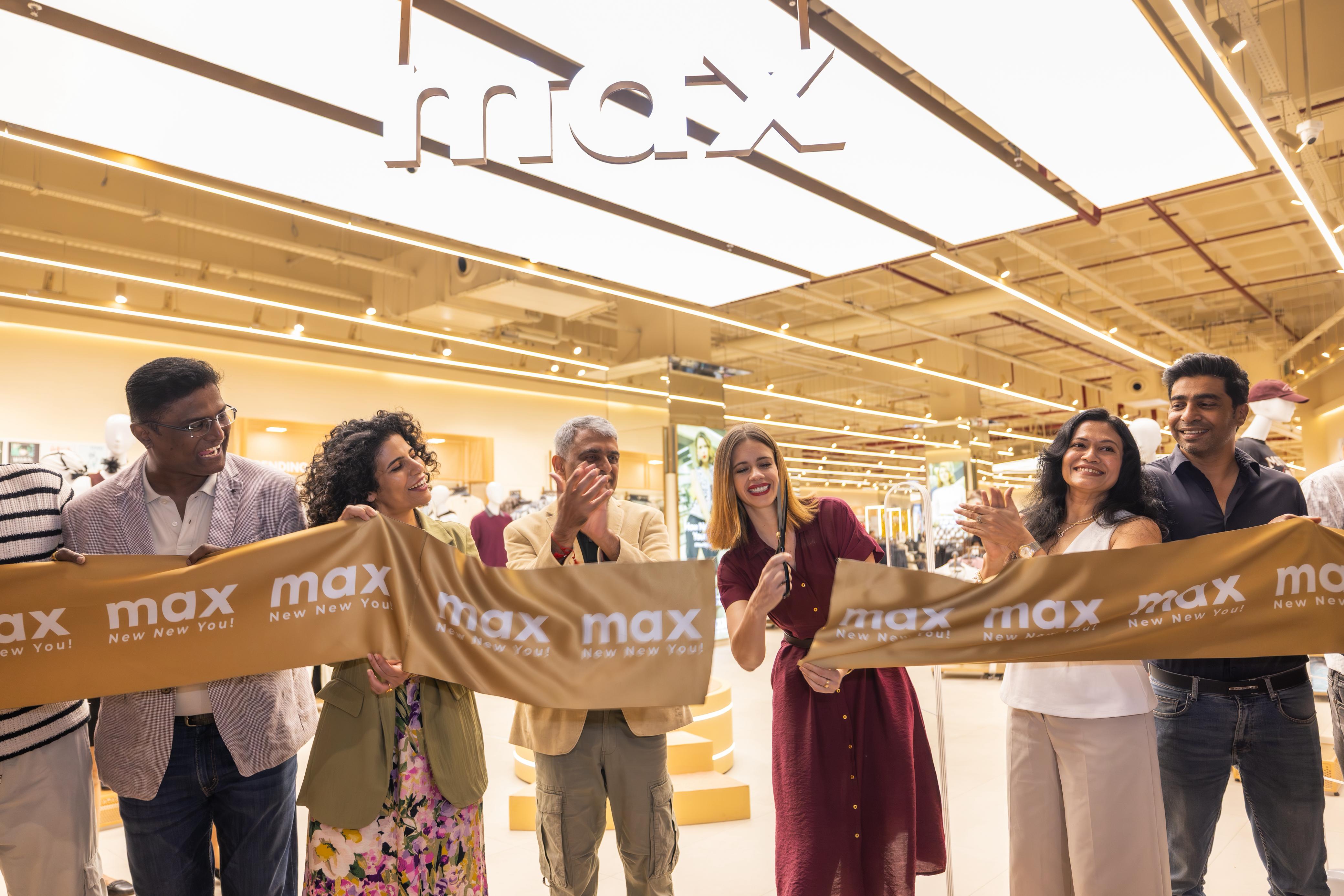 Kalki Koechlin inaugurated Max Fashion store in Bengaluru.