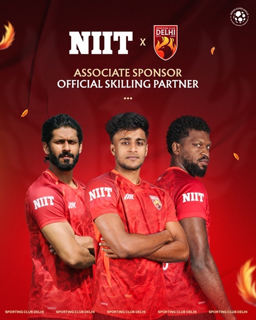 NIIT Ltd. partners with Sporting Club Delhi as Associate Sponsor and Official Skilling Partner for Indian Super League Season 12