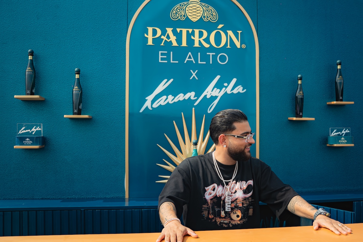 Karan Aujla performs at the first Rolling Loud India on Sunday, Nov 23 with PATR?N Tequila