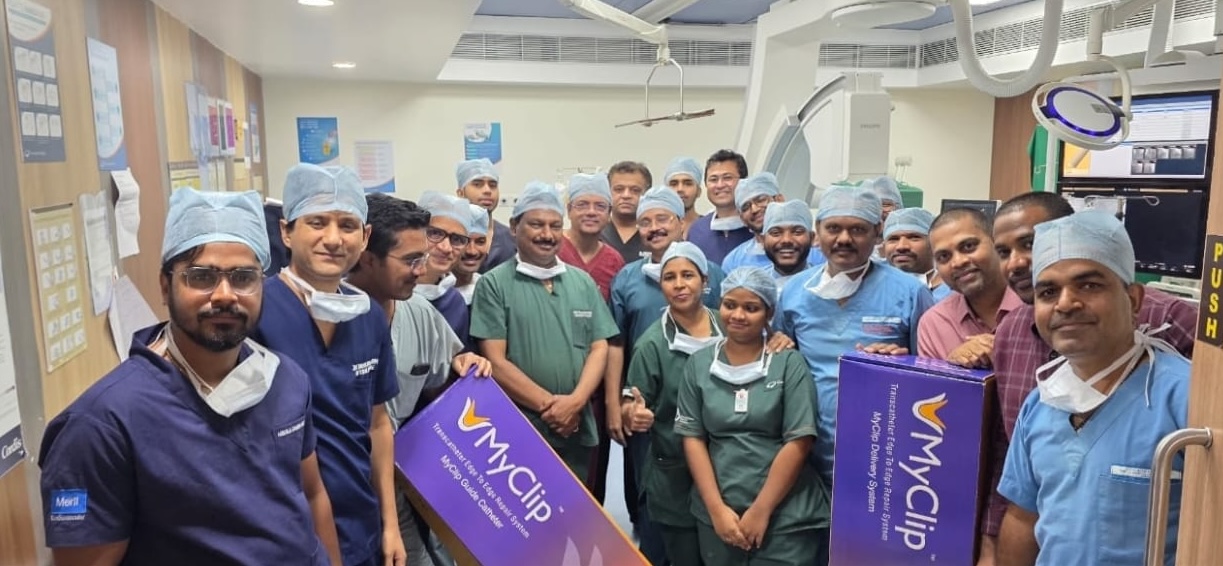 Landmark MyClip Procedure Performed at Gleneagles Hospital, Lakdikapul, Hyderabad