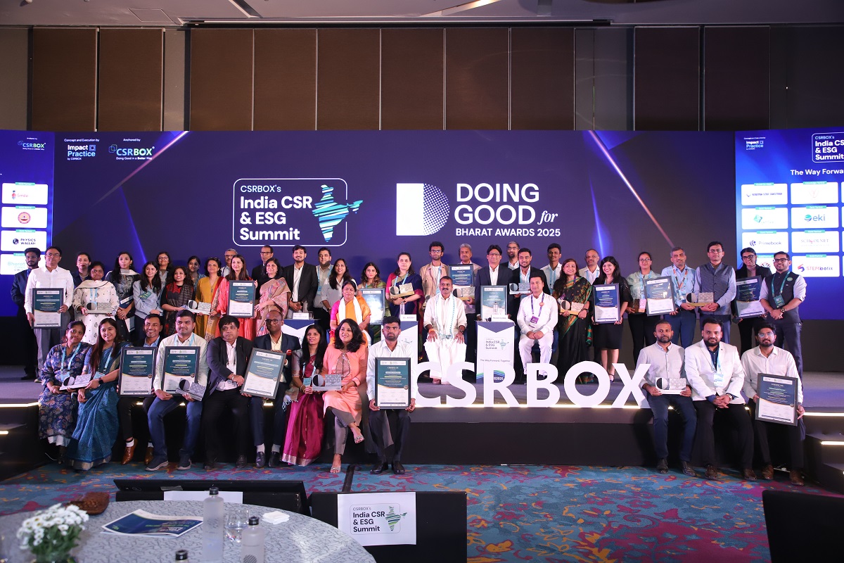 CSRBOX Honours Changemakers with the Doing Good for Bharat Awards 2025 