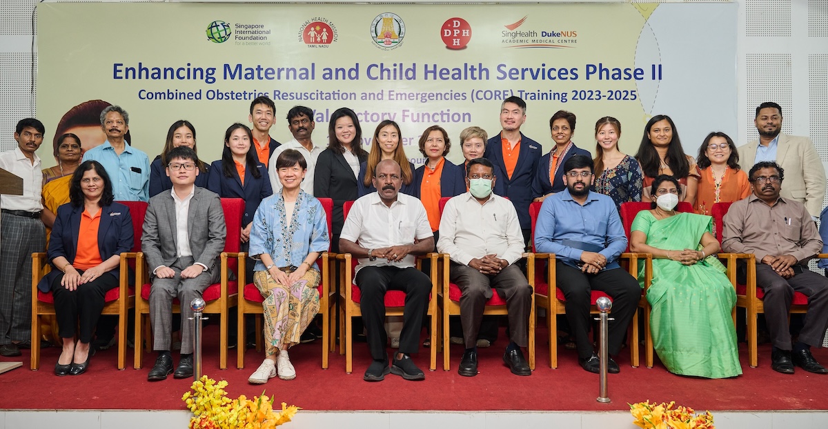 The Singapore International Foundation and Tamil Nadu?s DPH conclude Phase Two of the EMCH Project in Chennai