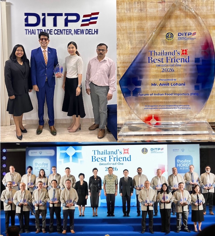 Amit Lohani bestowed with Thailand Best Friend Award 2026 by Prime Minister Anutin Charnvirakul