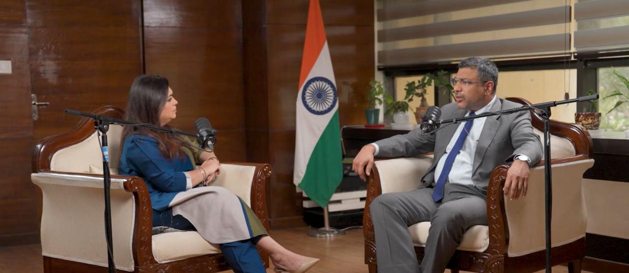 Secretary S Krishnan on IndiaAI In Action, a podcast series by the Startup Policy Forum