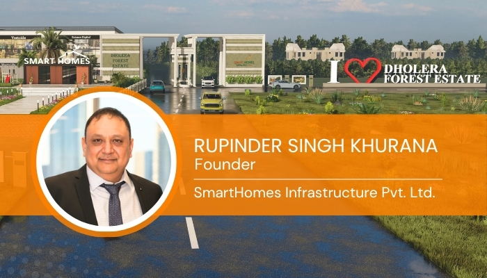 The man behind the vision ? Rupinder Singh Khurana, leading Dholera Forest Estate towards a sustainable tomorrow.