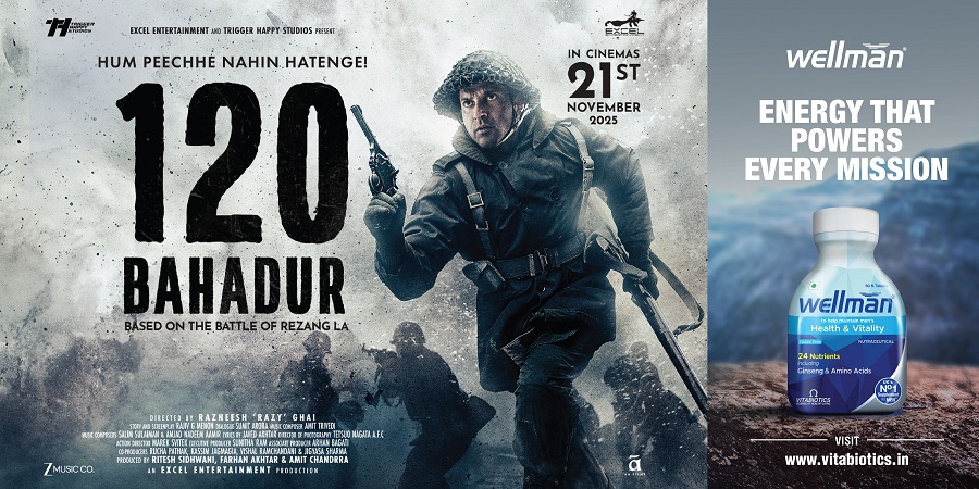 Wellman proudly collaborates with 120 Bahadur, celebrating discipline, consistency, and everyday strength ? values built through commitment, preparation, and resilient habits.