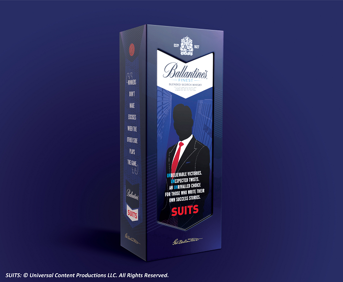Ballantine's Partners with Iconic NBCUniversal TV Series 'Suits