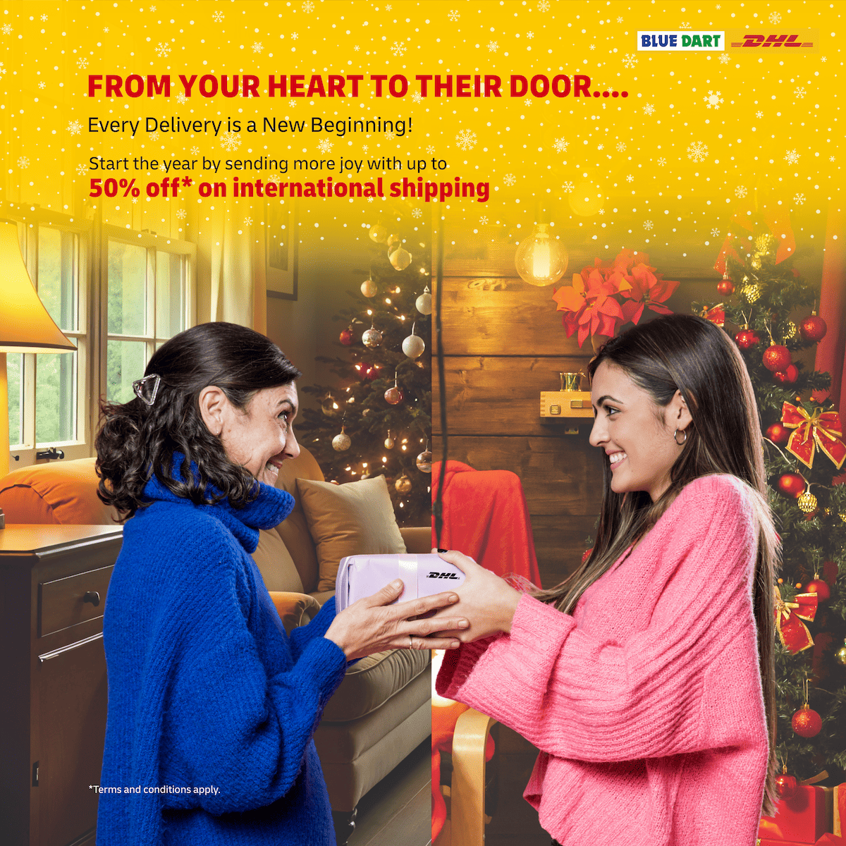 DHL Express India rolls out special festive discounts to help customers ship joy farther and faster this season.