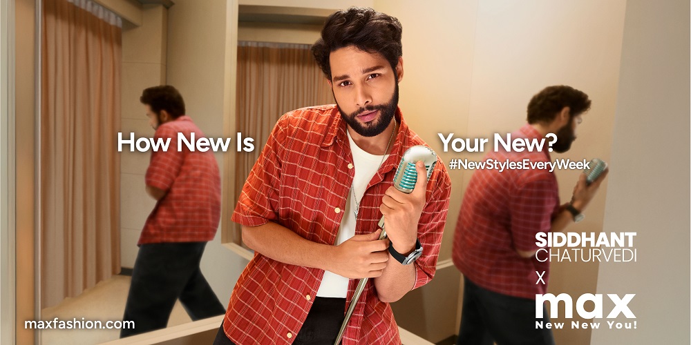 Max Fashion Onboards Siddhant Chaturvedi as their first ever male ambassador.