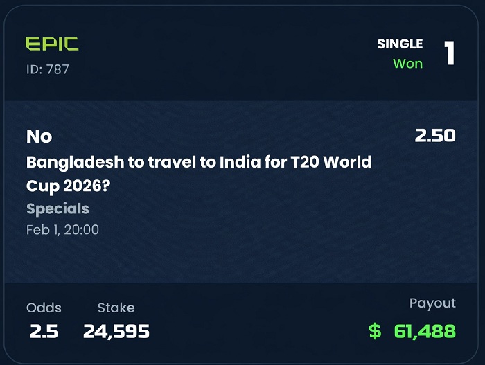 This outcome represents one of the platform?s most notable event-based wins in recent months.