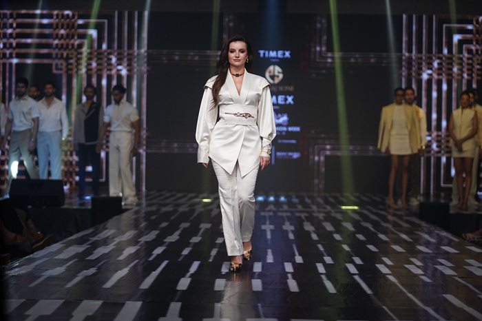 Timex took to the runway with designers across the three days of Mysore Fashion Week