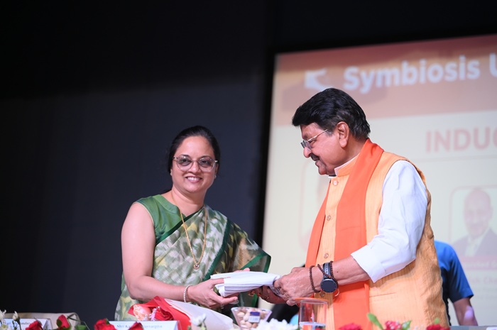 Induction Ceremony 2025 of Symbiosis University of Applied Sciences, Indore