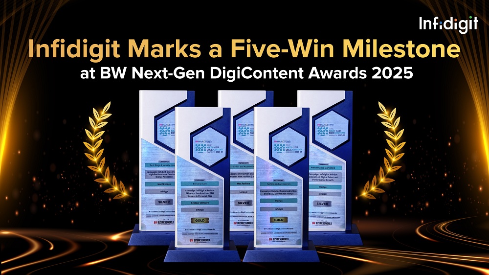 Infidigit secures five awards for performance-driven digital growth.