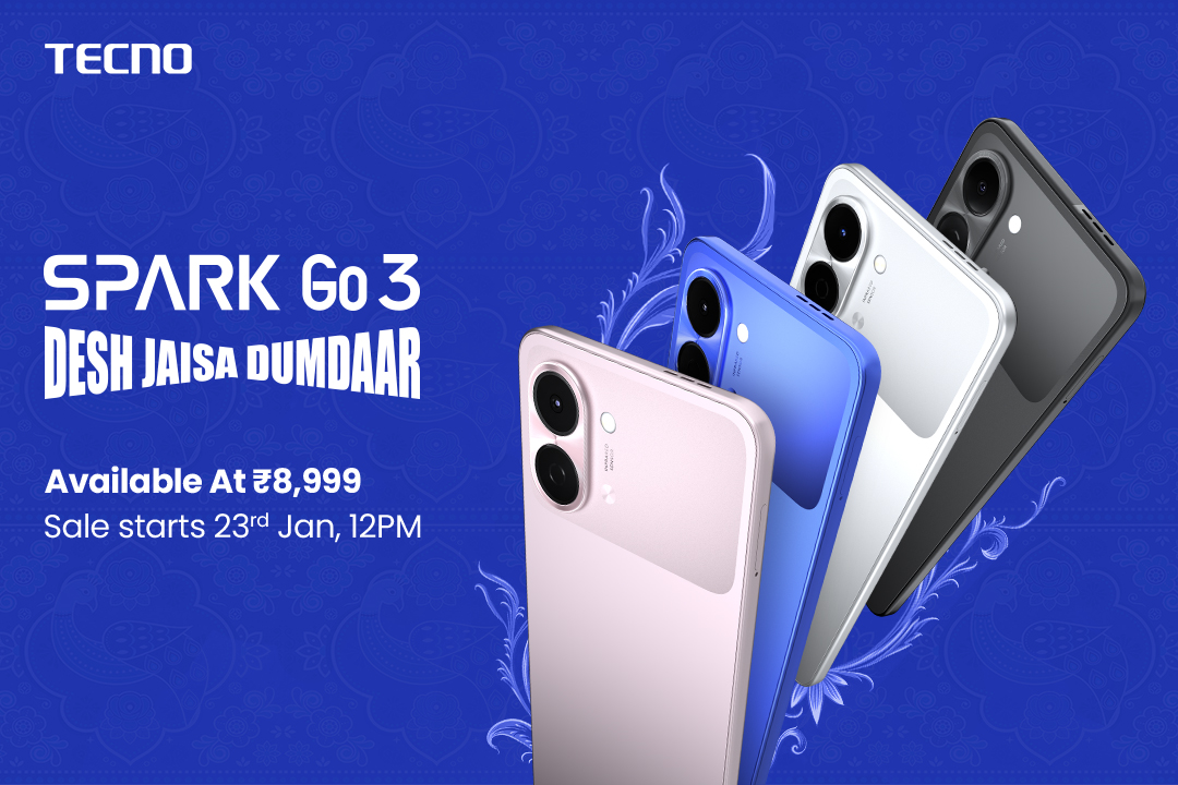 TECNO Spark Go 3 delivers best-in-segment durability and reliable performance for everyday use.