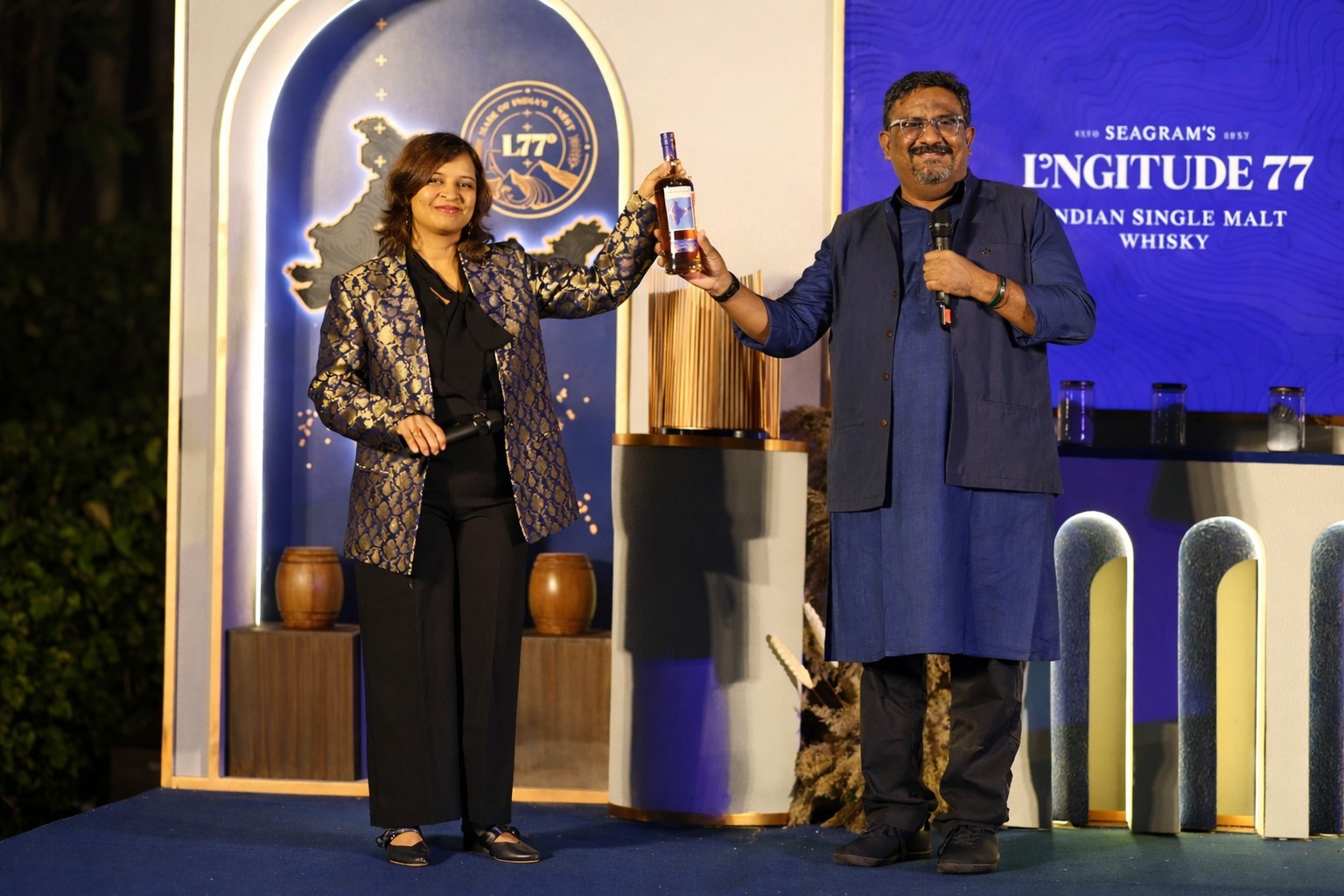 Longitude 77 expanded its footprint in India with its launch in Hyderabad at the iconic Taj Falaknuma Palace.
